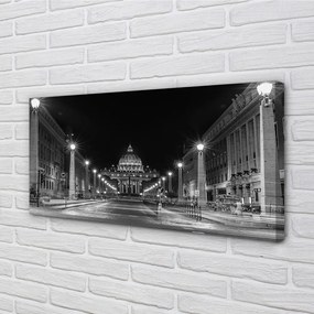 Obraz canvas na ścianę Droga do Zabytkowej Kaplicy