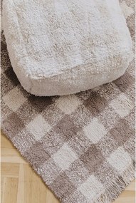 Beżowy dziecięcy worek do siedzenia Vichy – Lorena Canals