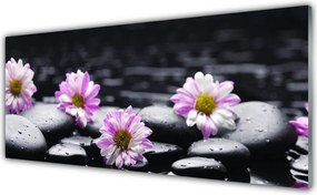 Szkło do Kuchni na Ścianę Egzotyczna Orchidea w Rozkwicie