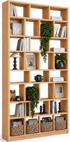 Duża biblioteczka skandynawska na książki buk G5-D72
