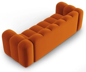 Pomarańczowa sofa 228 cm Lupine – Micadoni Home