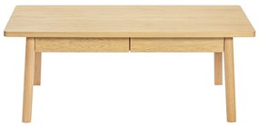 Stolik w dekorze dębu w naturalnym kolorze 60x120 cm Nice – Woodman