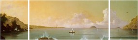 Obraz - Martin Johnson Heade, Rio de Janeiro Bay, reprodukcje (170x50 cm)