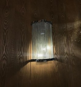 Kinkiet z ozdobnymi łańcuszkami Atlanta Wall 2