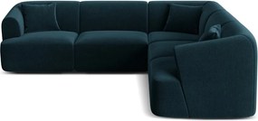 Morski aksamitny narożnik Campi – Cosmopolitan Design