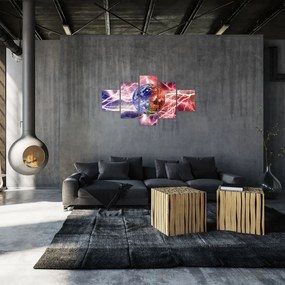 Obraz - Kula ziemska pod prądem (125x70 cm)