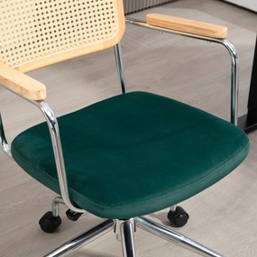 Vinsetto Krzesło Biurowe z Funkcją Masażu i Ogrzewania Ergonomiczne 66x67x110-118cm Kremowe | Aosom PL