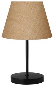 Lampa stołowa AYD 1xE27/40W/230V brązowa/czarna