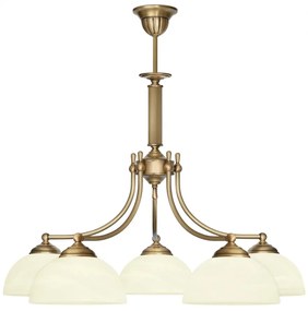 Złoty żyrandol do pokoju V-S5D