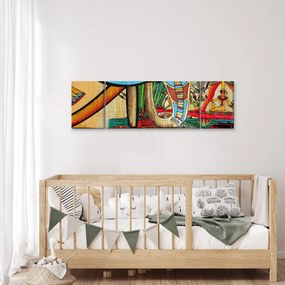 Obraz motywami egipskimi (170x50 cm)