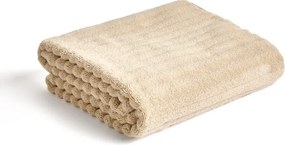 Beżowy bawełniany ręcznik kąpielowy frotte 70x140 cm Navira – Kave Home