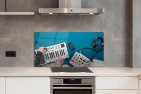 Panel szklany do Kuchni Stanowisko Mikserskie DJ-a