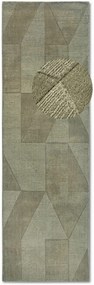Dywan wełniany Villeroy &amp; Boch Ursule zielony 80 cm x 250 cm