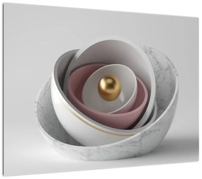 Obraz - Złota perła (70x50 cm)