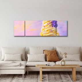 Obraz - Lody z lawendą (170x50 cm)