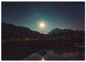 Obraz - nocne niebo (70x50 cm)