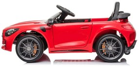 Baby Mix Samochód elektryczny dla dzieci Mercedes-Benz GTR-S AMG, czerwony