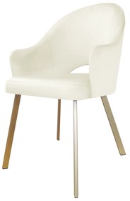 Krzesło obrotowe Velvet podstawa Profil złota MG50