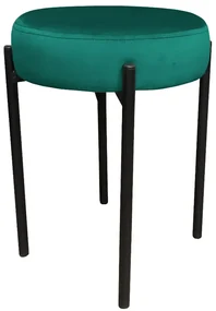 Taboret TORIN MG VELVET morski ATOS