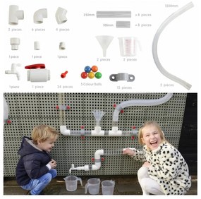 Masterkidz system rur do tablicy stem 80 elementów