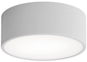 Lampa sufitowa do łazienki z czujnikiem CLEO 1xE27/24W/230V, średnica 20 cm, IP54, szara