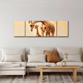 Obraz - Żyrafy (170x50 cm)