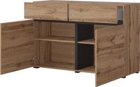 Komoda INCROCIO 119 cm do Salonu Sypialni Dąb wotan