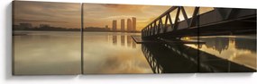 Obraz molo (170x50 cm)