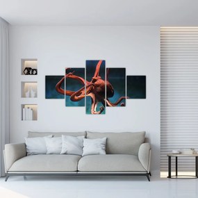 Obraz - Ośmiornica (125x70 cm)