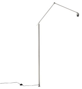 Lampa podłogowa z ramieniem stalowym - Editor Nowoczesny Oswietlenie wewnetrzne