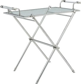 Stolik pomocniczy Morris Silver 90x62x83 cm