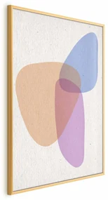 Plakat Część wspólna 29,7x42 cm z ramą złotą bez marginesu ARTGEIST B