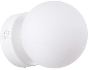 Biały kinkiet Blaze – Sollux