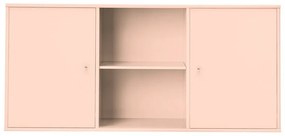 Jasnoróżowa komoda wisząca 133x61x42 cm Mistral – Hammel Furniture