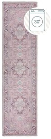 Jasnoczerwony chodnik z mieszanki włókien z recyklingu odpowiedni do prania 60x230 cm Windsor – Flair Rugs