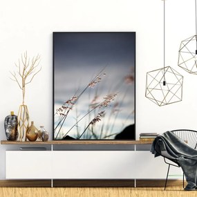 Plakat - Detal wodnej trawy (A4)