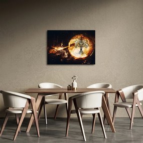 Obraz - Tajemnicze drzewo życia (70x50 cm)
