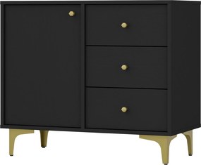 Komoda TORINO 84 cm do Salonu Sypialni Grafit
