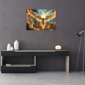 Obraz na szkle - Mitologia anielska (70x50 cm)
