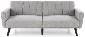 Sofa rozkładana LARIX szara  HALMAR