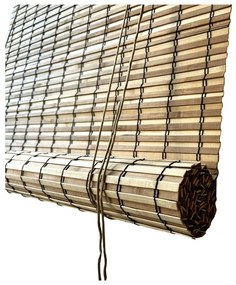 Bambusowa roleta w naturalnym kolorze 120x160 cm Java – Gardinia