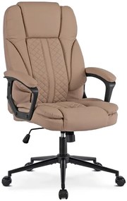 Beżowy fotel obrotowy H2-S02