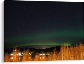 Obraz zorzy polarnej (70x50 cm)