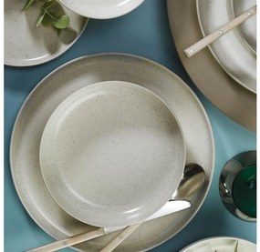 Zestaw obiadowy 16-częściowy beżowy/porcelana