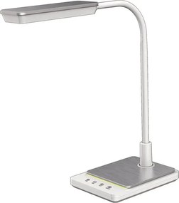 Biała nowoczesna lampka biurowa dotykowa - S256 D3-P74