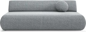 Masseno Sofa DELTA z funkcją spania i pojemnikiem na pościel, Rozkładana sofa - Szary, PUENTE 94