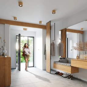 Plafon BASIC 1 naturalne drewno SOLLUX  LIGHTING