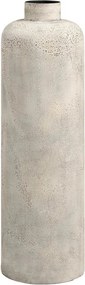 Kremowy metalowy wysoki wazon (wysokość 78,5 cm) Hou – House Nordic