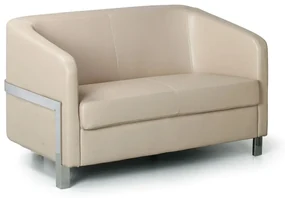 Sofa BULLDOG, 2-miejscowa, beżowa