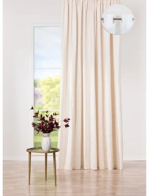 Kremowa zasłona żakardowa 140x245 cm Paco – Mendola Fabrics
